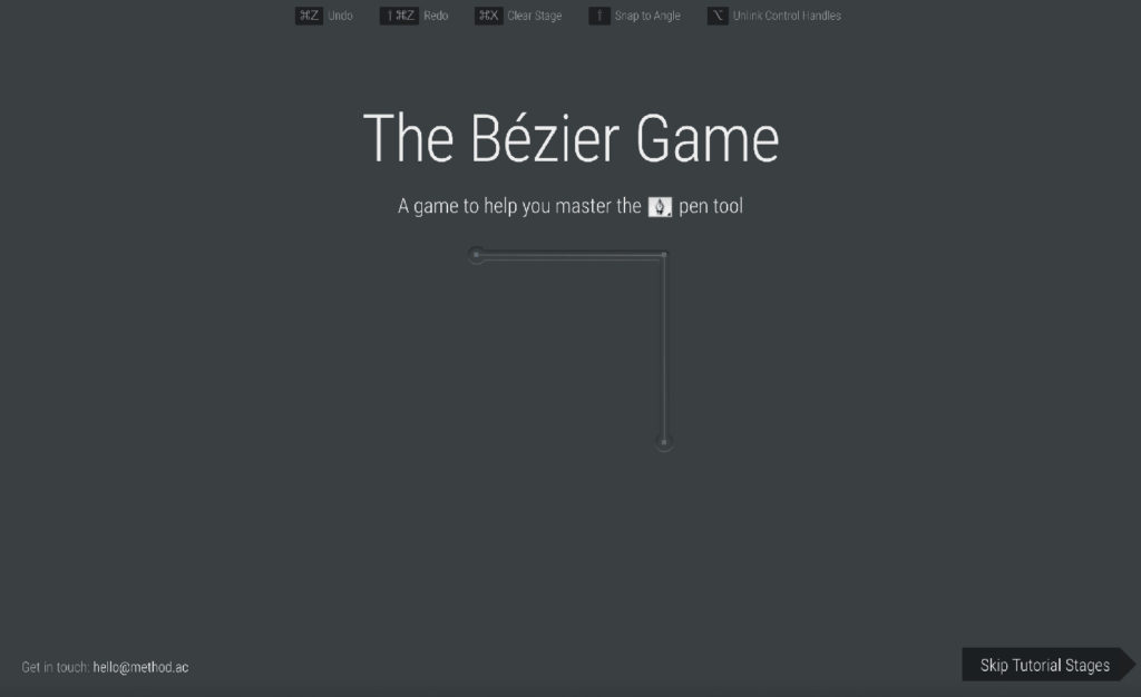 The Bezier Game