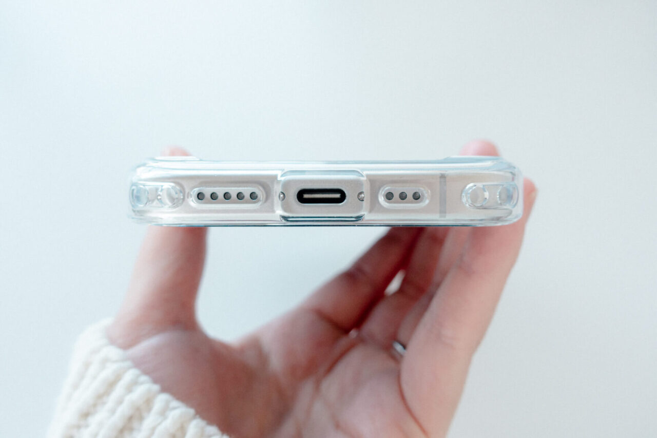 充電部分のデザイン