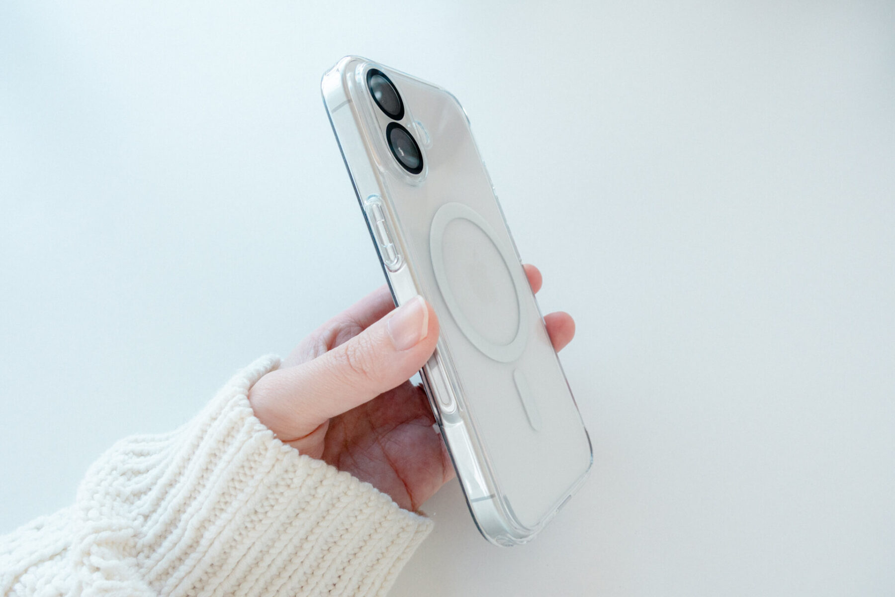 ケースを斜め横から見た様子